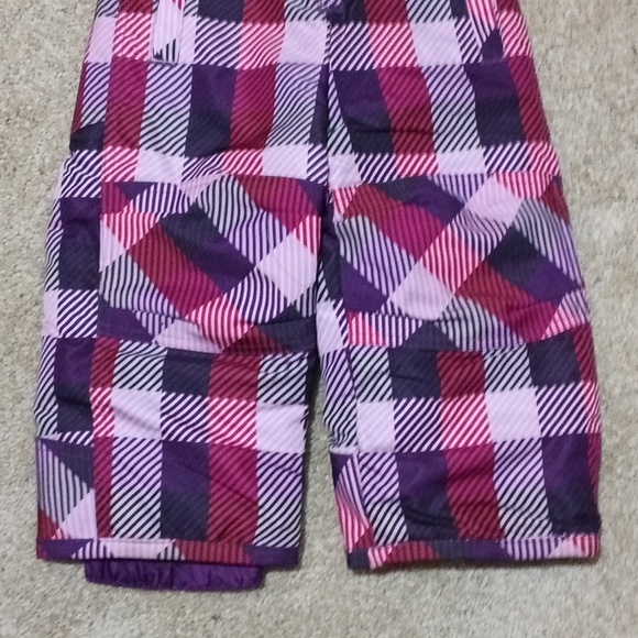 Circo-Plaid Purple and Pink Winter Overalls - Picture 2 of 8